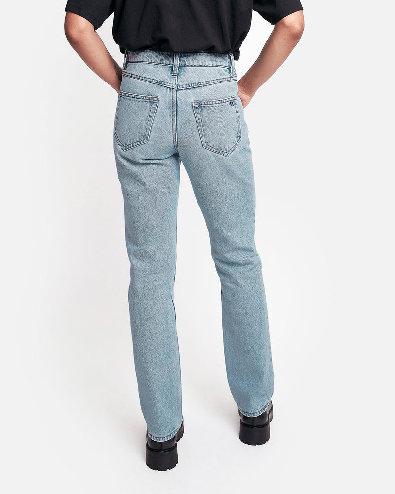 Classic straight fit jeans in organic light vintage