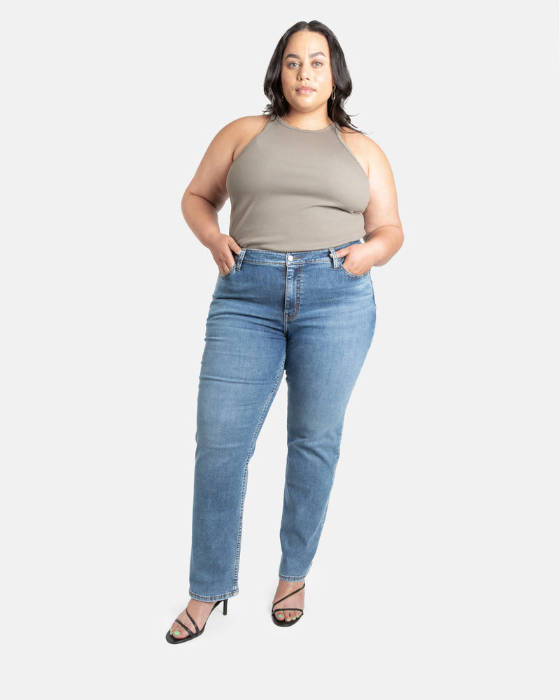 Fit Archive: Slim straight fit jeans in glacier wash