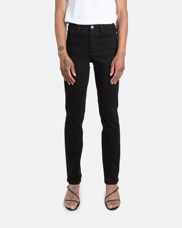 Fit Archive: Slim straight fit jeans in graphite black
