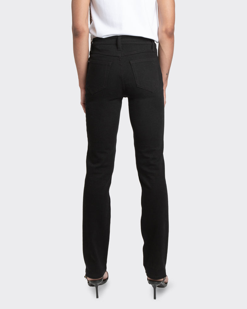 Fit Archive: Slim straight fit jeans in graphite black