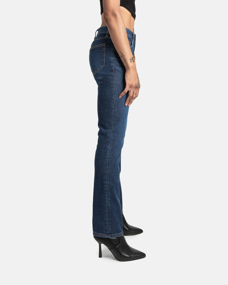 Fit Archive: Slim straight fit jeans in mid blue