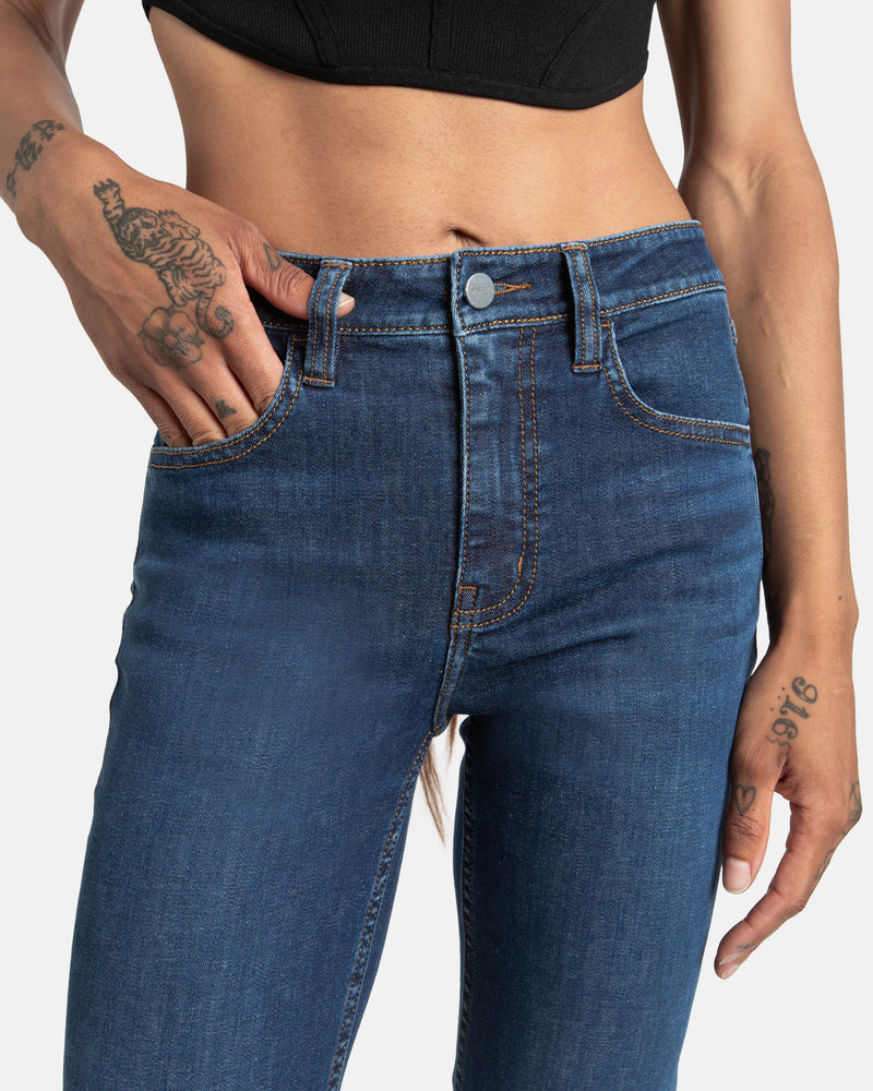 Fit Archive: Slim straight fit jeans in mid blue