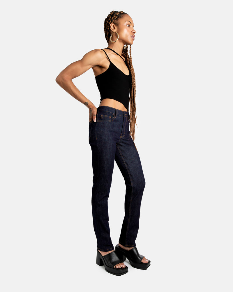 Fit Archive: Slim straight fit jeans in space blue