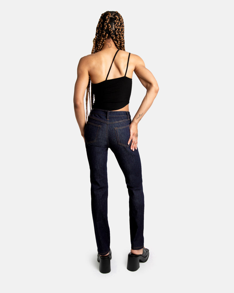 Fit Archive: Slim straight fit jeans in space blue