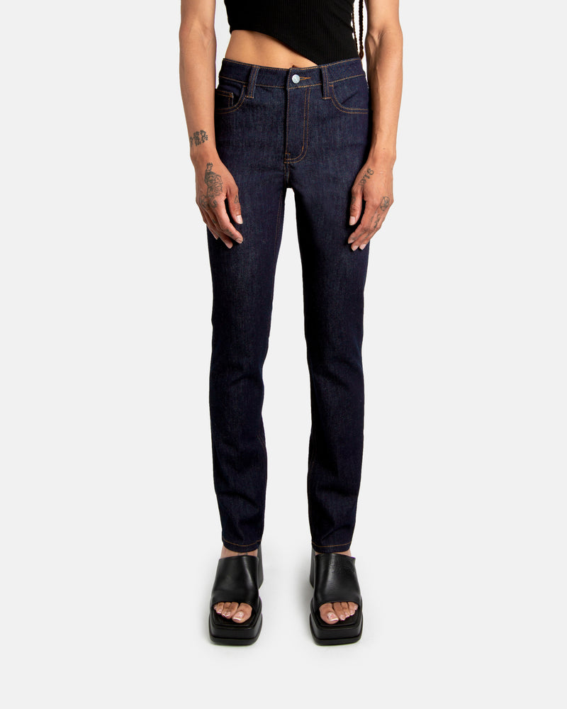 Fit Archive: Slim straight fit jeans in space blue