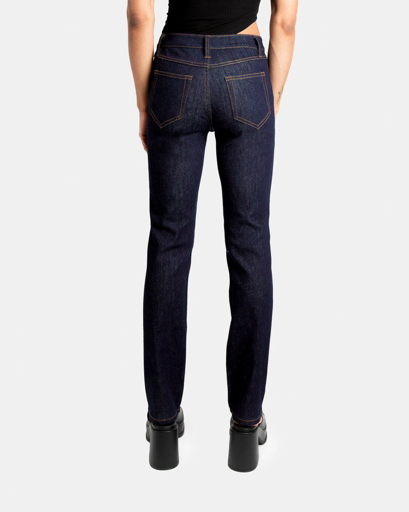 Fit Archive: Slim straight fit jeans in space blue