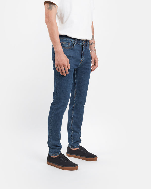 Fit Archive: Slim fit jeans in mid blue