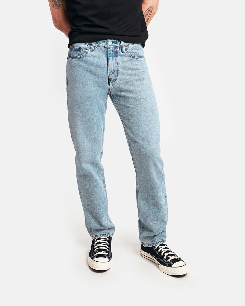 Straight fit jeans in organic light vintage
