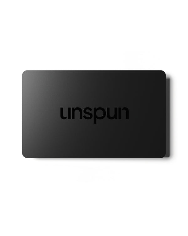 unspun gift card